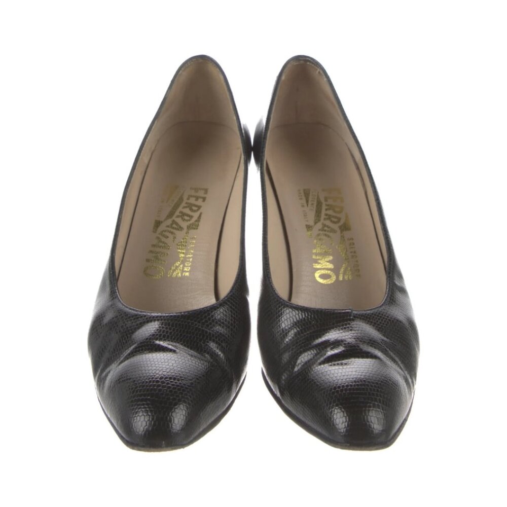 SALVATORE FERRAGAMO Leather Heels
